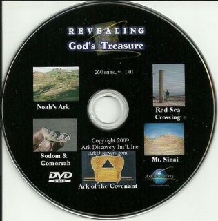  dvd Red Sea Mt Sinai Noahs Ark of the Covenant Sodom Gomorrah