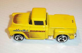 Hot Wheels 56 Chevy Pick up. 1991 TM. Chrome Thailand base. See Pics 