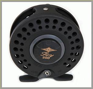 Large arbour spool fly reel SSL200,anti reverse bearing,right or left 