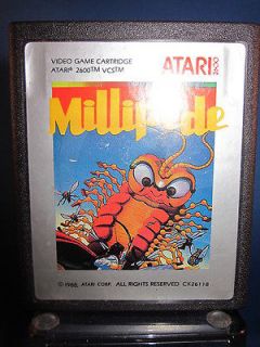 Atari 2600 Millipede Video Game