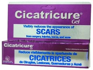 Pack  Cicatricure Gel For Scars / Cicatrices Reduction 1 oz/30g 