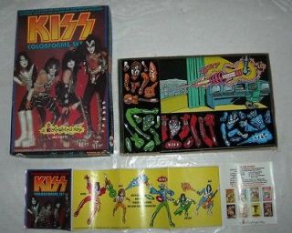 1979 KISS COLORFORMS SET   COMPLETE NMIB with BOOKLET GENE PETER PAUL 