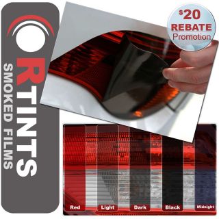 Pro Precut Smoke Taillight Tint Film Kit Nissan Titan 2004 2012 (Fits 