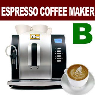   MTN Fully Automatic Commercial Espresso Latte Coffee Machine Maker B