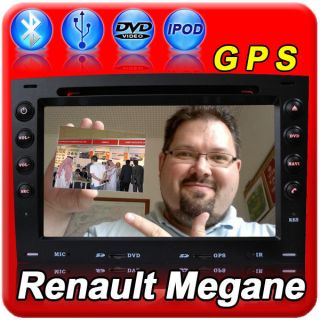 HLA1478G Renault Megane car GPS DVD radio RDS Ipod USB BT 2Din navi CD