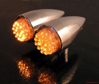 LED AMBER Turn Signal lights for Motorcycle Car Truck