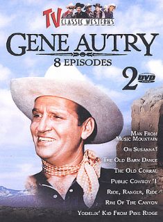 Gene Autry   8 Episodes DVD, 2003