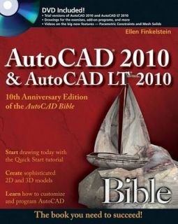 AutoCAD 2010 and AutoCAD LT 2010 Bible (Paperback)