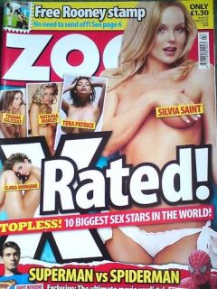 ZOO 7 13 JULY 2006 SILVIA SAINT X RATED ISSUE