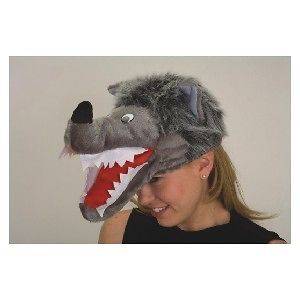 big bad wolf costume hat red riding hood fairy tale one day shipping 