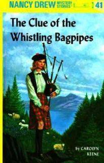 The Clue of the Whistling Bagpipes No. 41 by Carolyn Keene 1964 