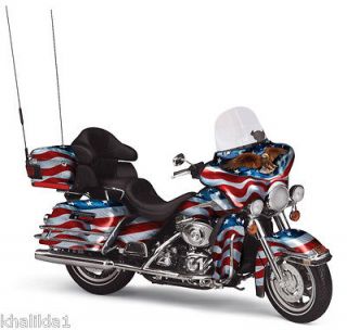 Franklin Mint Harley Davidson Electra Glide Diecast Motorcycle 110 