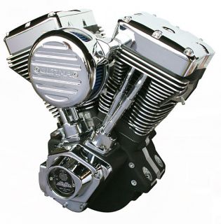 Bagger/Touring Engine 124 C.I. by Ultima® Black Finish