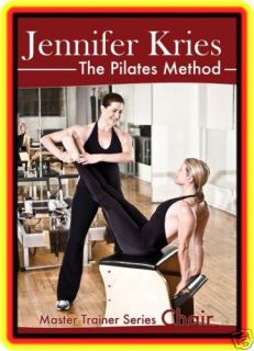 Jennifer Kries Master Trainer Series DVD Pilates Chair