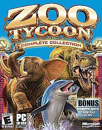 Brand New PC Video Game ZOO TYCOON COMPLETE COLLECTION