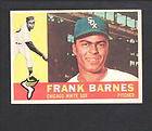1960 Topps HIGH SERIES #538 FRANK BARNES.EX MT​++