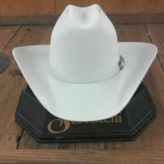   the USA premium100X tusk Serratelli felt western cowboy hat size 7 1/8