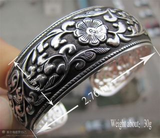   ~Tibet Silver totem blessings Cuff open men bangle Bracelet  15 style