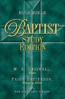 Holy Bible   Baptist Study Edition 2001, Hardcover, Student Edition of 