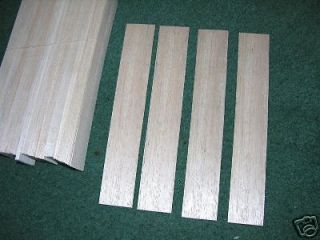 High quality Model Balsa Wood 20 Sheets ply 12x2 1/16