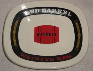   Norfolk England Watneys Red Barrel Keg Beer Promo Barware Vintage