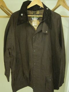 Nwt Barbour Jacket Gamefair Brown XXL 50 52 wax coat