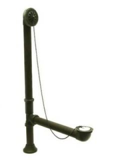Oil Rubbed Bronze Clawfoot Tub Drain With Overflow
