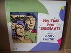 NO TIME FOR SERGEANTS   ANDY GRIFFITH   RARE laserdisc 