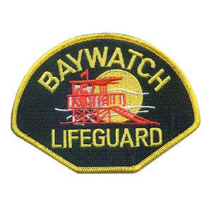 Baywatch Lifeguard Jacket Shoulder Patch