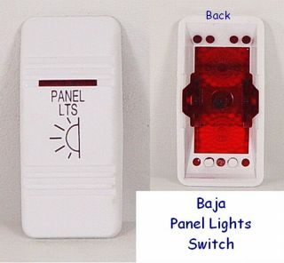 BAJA PANEL LIGHT SWITCH COVER marine boat covers