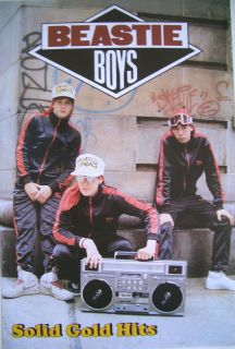 BEASTIE BOYS SOLID GOLD HITS U.S. PROMO POSTER  Young Boys With 