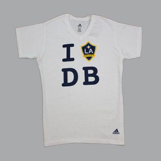Brand New I LA DB David Beckham Galaxy Womens T Shirt