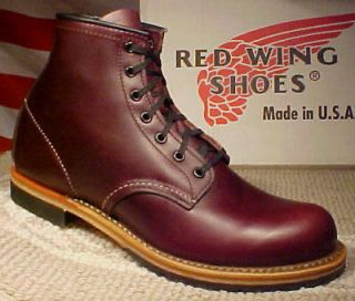 RED WING 9011 MEN SIZE 9 D BLACK CHERRY MADE IN USA BOOTS