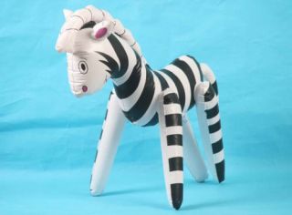 55CM Zebra Inflatable Beach Toy Party Favours