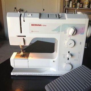 Bernina 1006 Sewing Machine & Foot Pedal With Power Supply  Good 