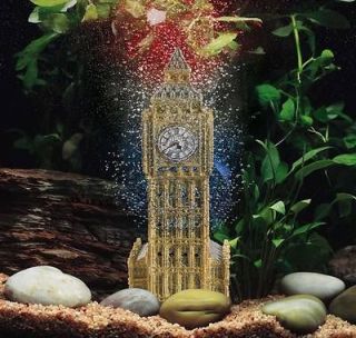 Hydor Deco Big Ben Monument Kit Colormix Red, White, Blue, LED (New in 