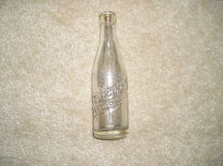 Vintage/Antiqu​e? Dr. Pepper Glass Soda Bottle   6½ oz Clear 