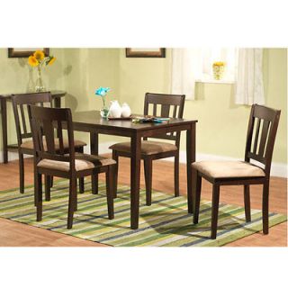 Dining Room Table And Chairs Set Stratton 5 Piece Kitchen Dining Set 