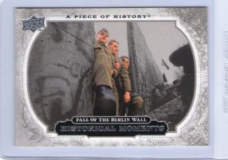   Piece Of History Historical Card #151 Fall Of The Berlin Wall, B1169