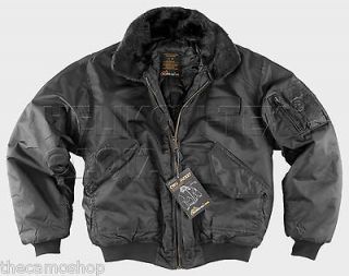 Helikon CWU Swat Bomber Pilots jacket cold weatherblack flight coat