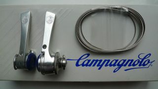 vintage NOS 80s campagnolo c record 8speed syncro down tube shifters