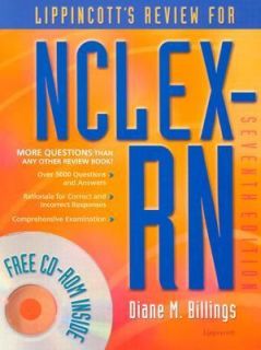 Review for NCLEX RN by Diane M. Billings 2001, Paperback, Revised 