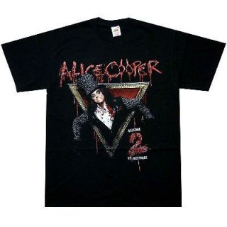 ALICE COOPER Welcome To My Nightmare 2 Official T SHIRT S M L XL T 