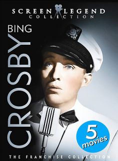 Bing Crosby Screen Legend Collection DVD, 2006, 3 Disc Set, Franchise 