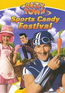 LAZY TOWN   SPORTS CANDY FESTIVAL DVD RARE & OOP