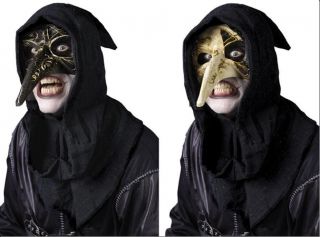   Venetian Masquerade Raven Carnival Creeper Bird Mask Costume Accessory