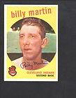 1959 Topps Baseball #295 BILLY MARTINEX M​T++