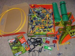 KNEX LOOPIN LIZARD missing piece comes with box and dirsctions