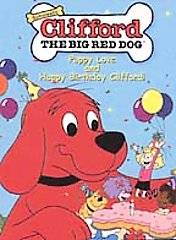 Clifford the Big Red Dog   Puppy Love and Happy Birthday Clifford DVD 