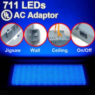 Blue Hydroponic LED Grow Light Lamp 30 watt 225/120/110V New